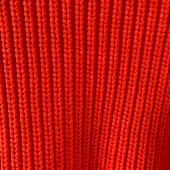 LIKE NEW Alexander Wang bright coral sweater - Picture 5 of 5